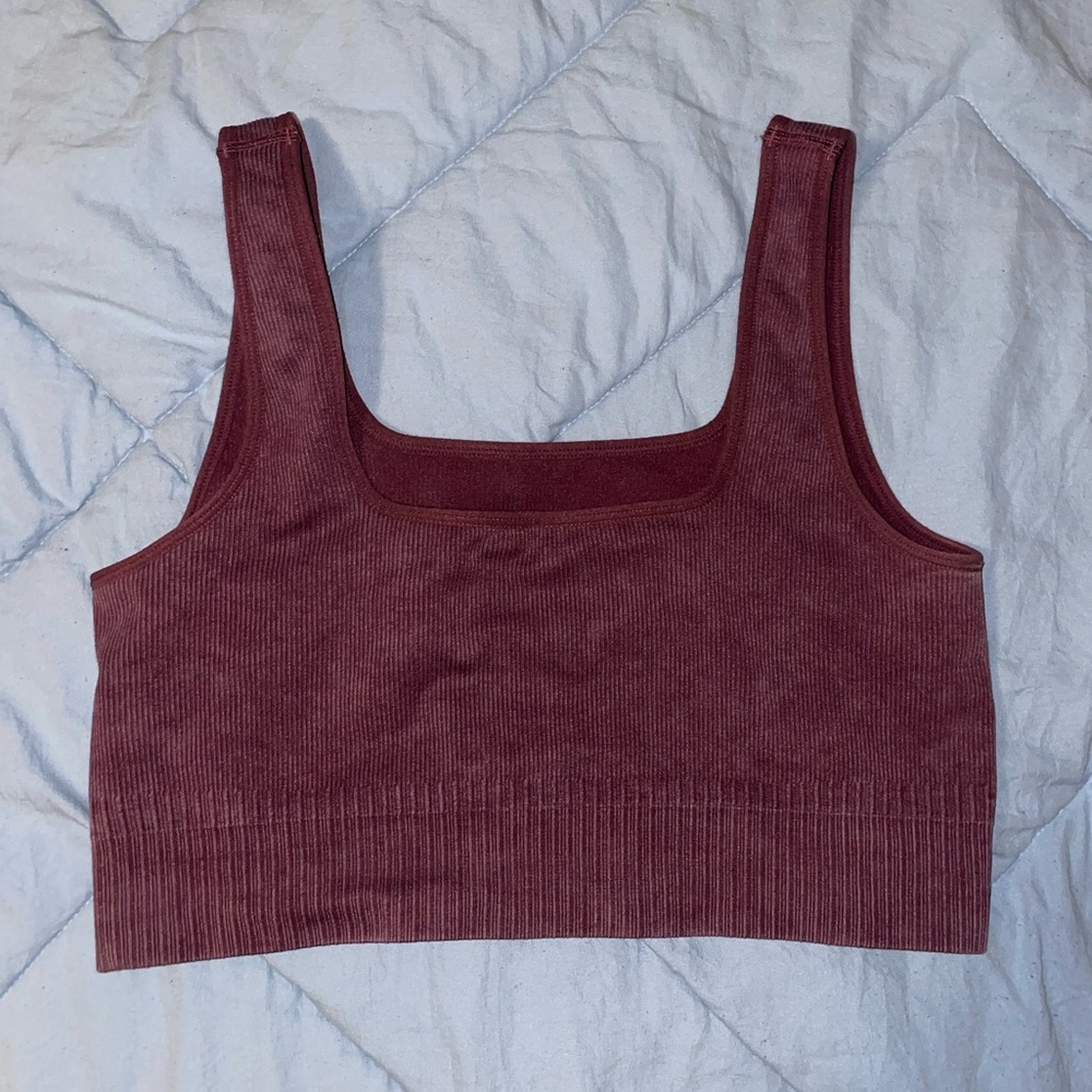 all in motion purple large sports bra
